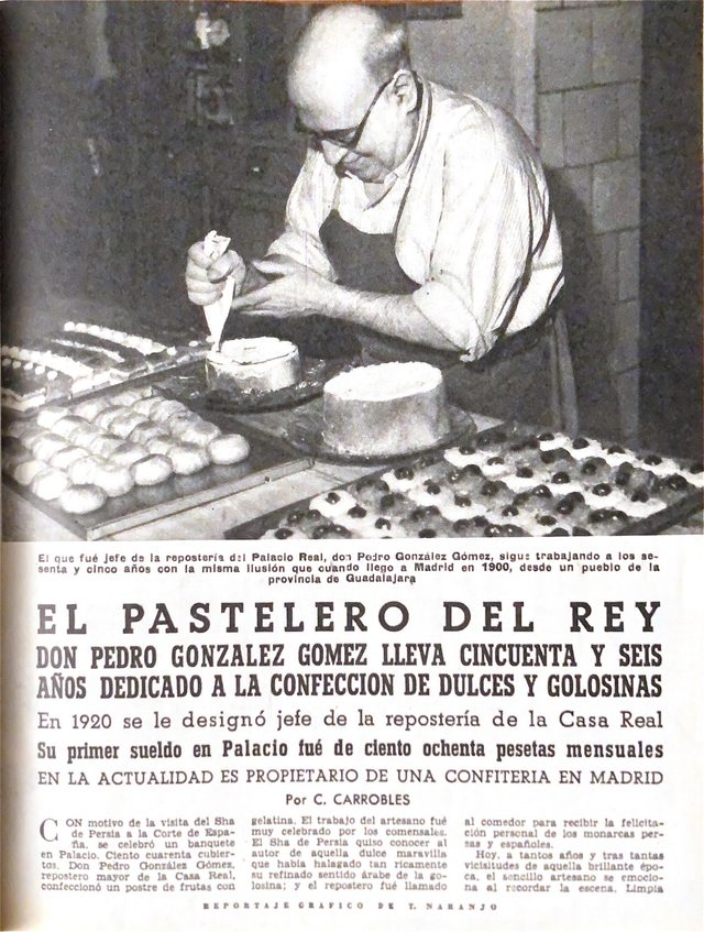 Recorte de prensa sobre Pedro González Gómez