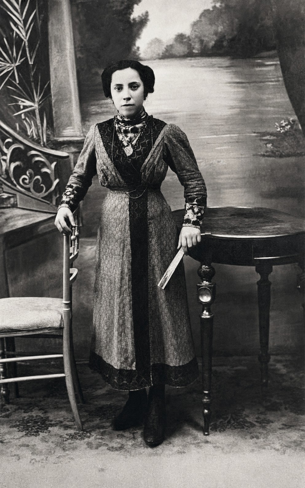Retrato de juventud de Francisca Crespo, Paca
