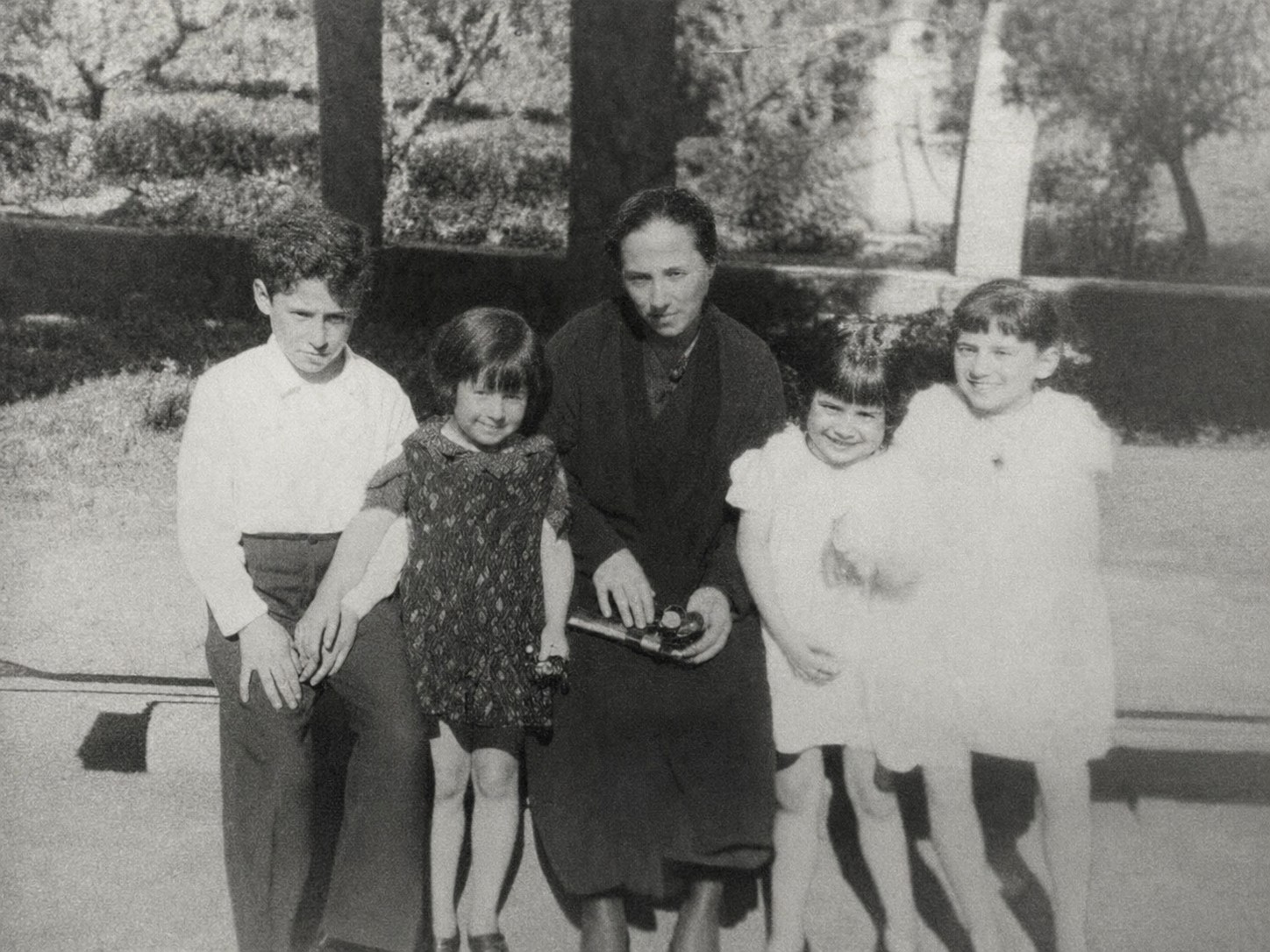 La familia González Crespo de visita en Logroño