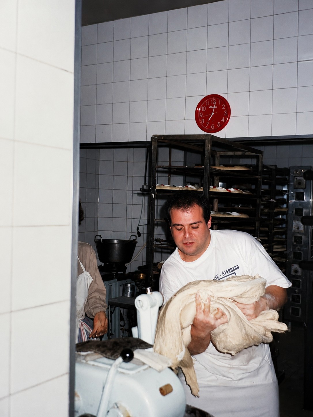 Jose preparando roscones en Noche de Reyes